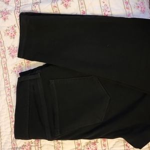 Banana Republic black mid rise skinny jean